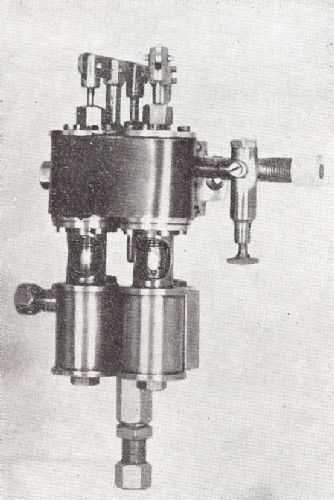 Duplex Cylinder Weir Pump Drawing